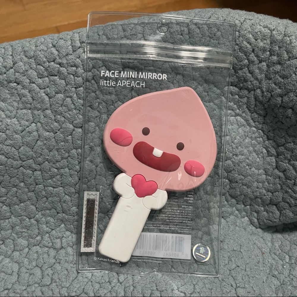 Kakao Friends Face Mini Mirrior Little Apeach